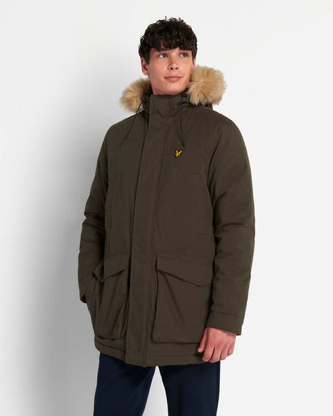 LYLE+SCOTT OLIVE PARKA JACKET – The Jeanery