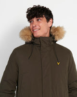 LYLE+SCOTT OLIVE PARKA JACKET