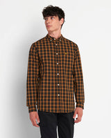 LYLE+SCOTT MUSTARD CHECK SHIRT